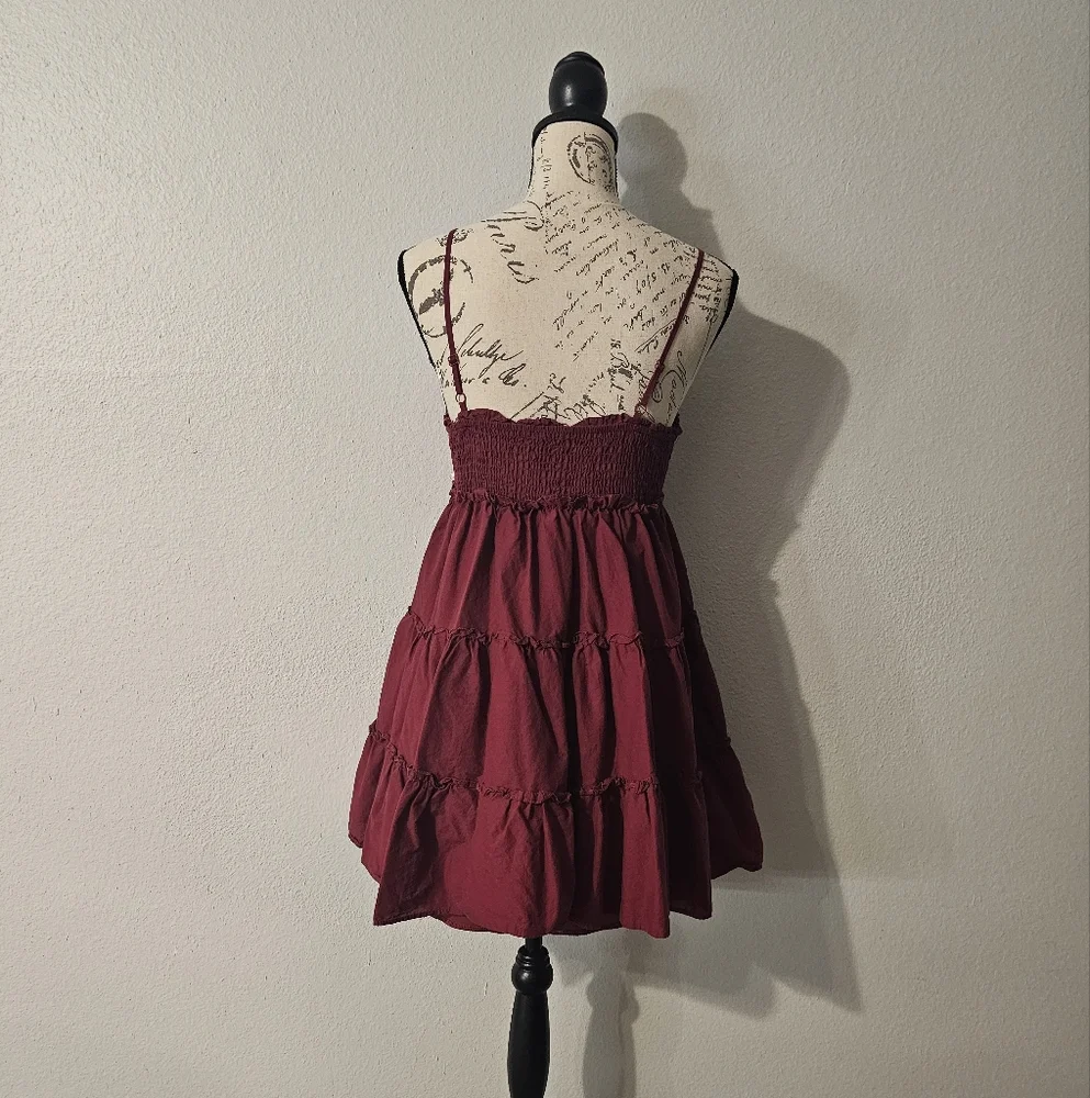 Max + Ash Mini Tiered Ruffle Smocked Dress - Picture 3 of 10